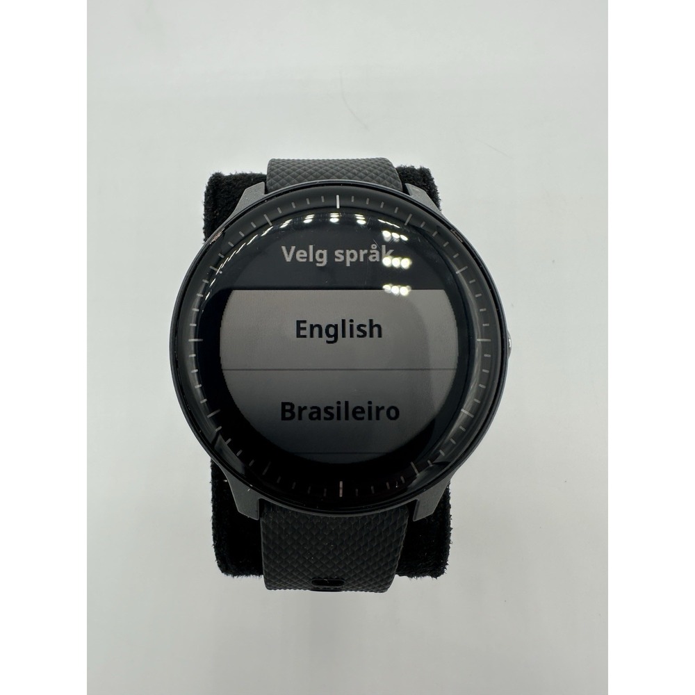 Garmin Vivoactive 3 Music GPS Smartwatch Black Tested w/ Charger